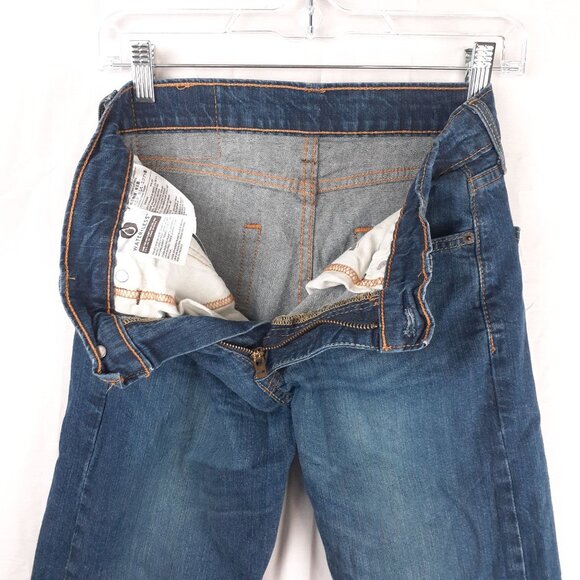 Levis Mens 502 Taper Fit Jeans Size 29W 32L Medium Wash Denim - Picture 9 of 13